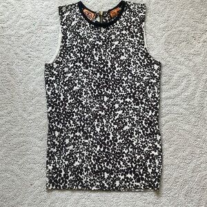 Tory Burch Floral Merino Wool Sleeveless Tank- XS